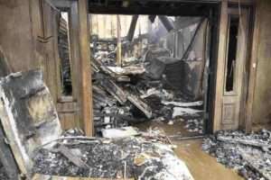 Do I need to evacuate my home during fire damage restoration?