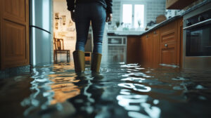 house with water damage
