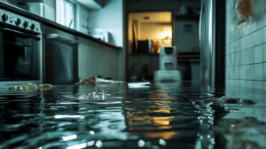 house with water damage