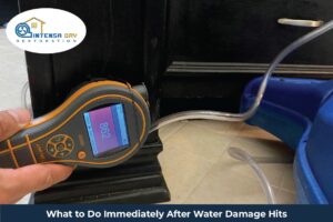 What to Do Immediately After Water Damage Hits 