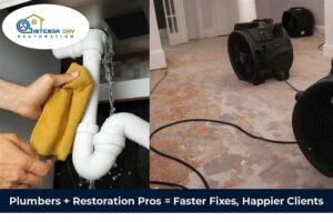 Plumbers + Restoration Pros = Faster Fixes, Happier Clients