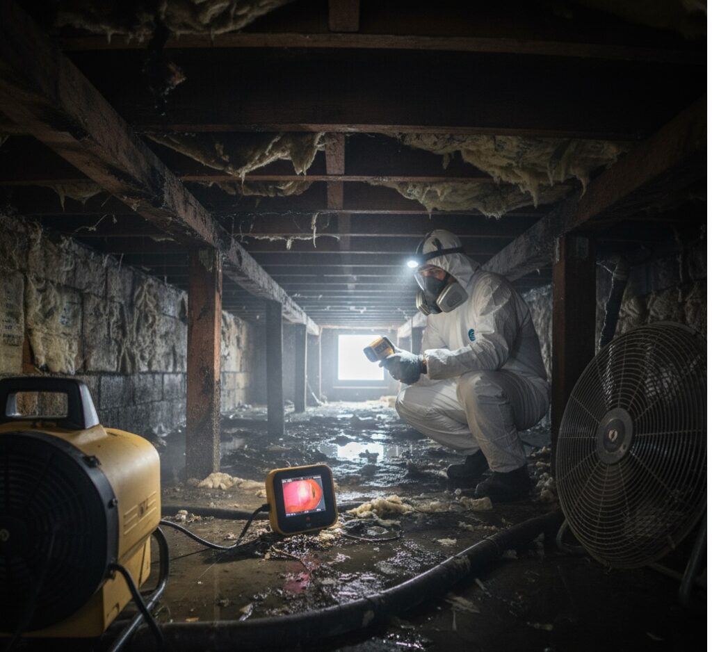 Crawl Space Water Damage: Why You Need to Check Underneath