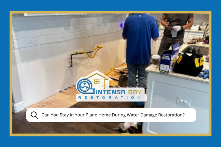 Can You Stay in Your Plano Home During Water Damage Restoration