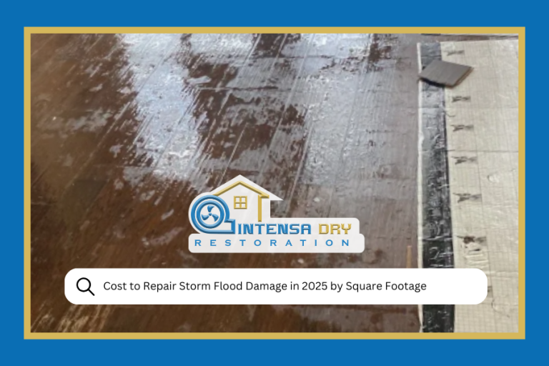 Cost to Repair Storm Flood Damage in 2025 by Square Footage
