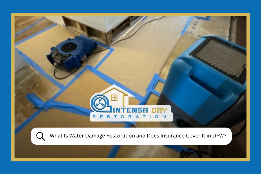 What Is Water Damage Restoration and Does Insurance Cover It in DFW?