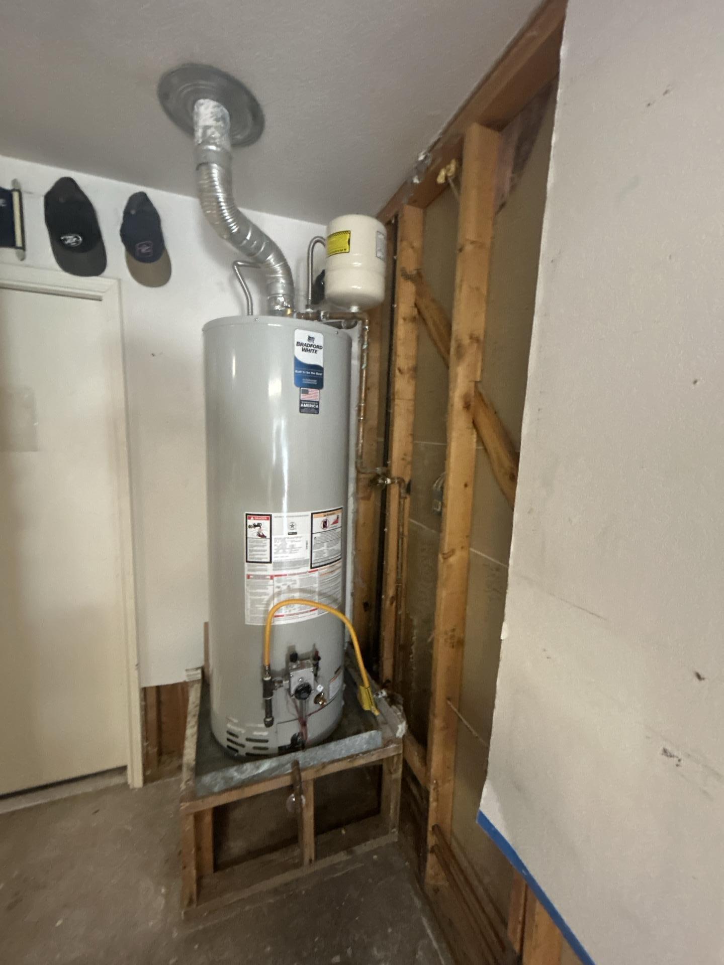 Garage drywall removal and drying