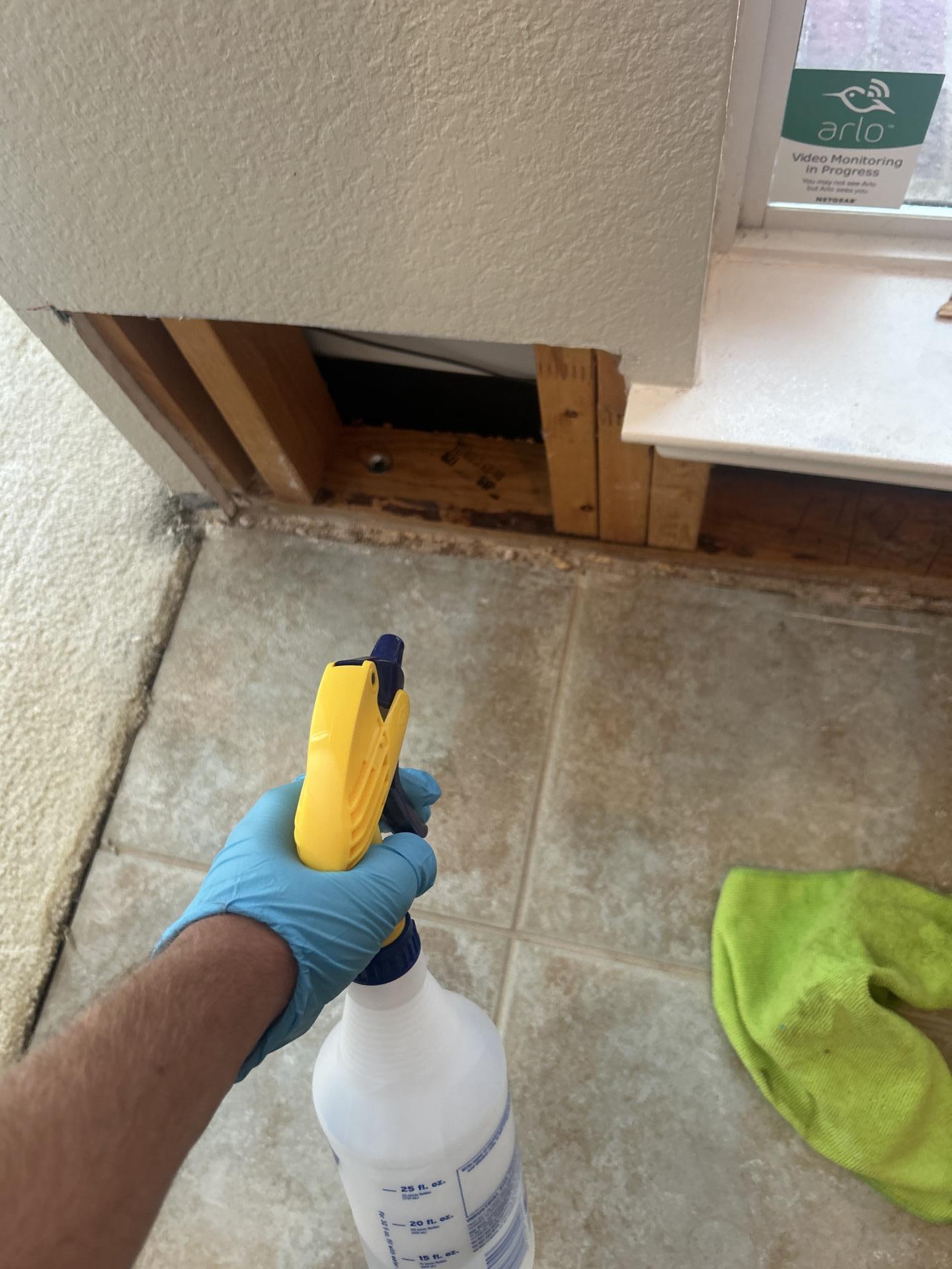 Antimicrobial treatment application