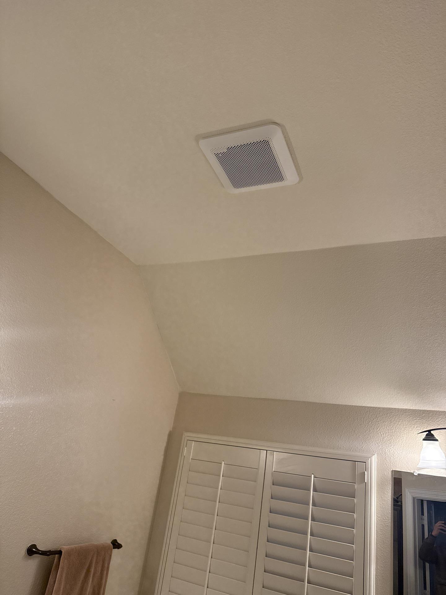 Another view of restored master bathroom