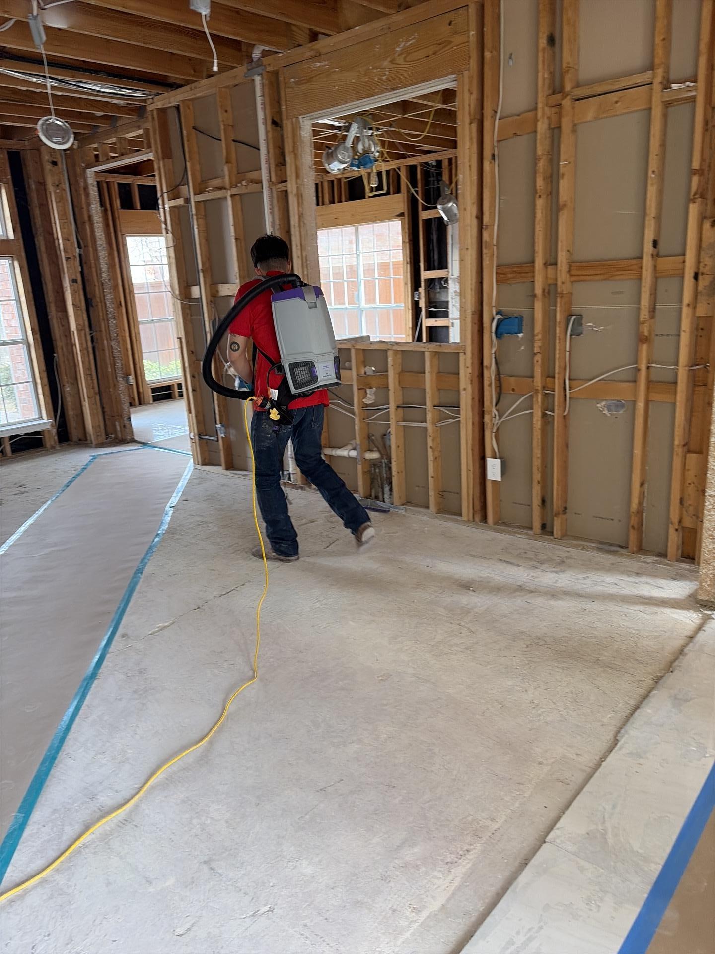 Water mitigation demolition completed