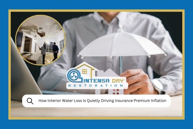 How Interior Water Loss Is Quietly Driving Insurance Premium Inflation
