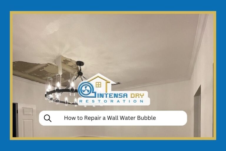 How to Repair a Wall Water Bubble