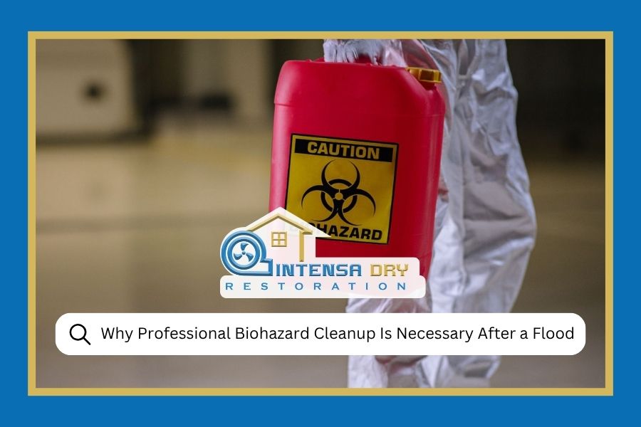 Why Professional Biohazard Cleanup Is Necessary After a Flood