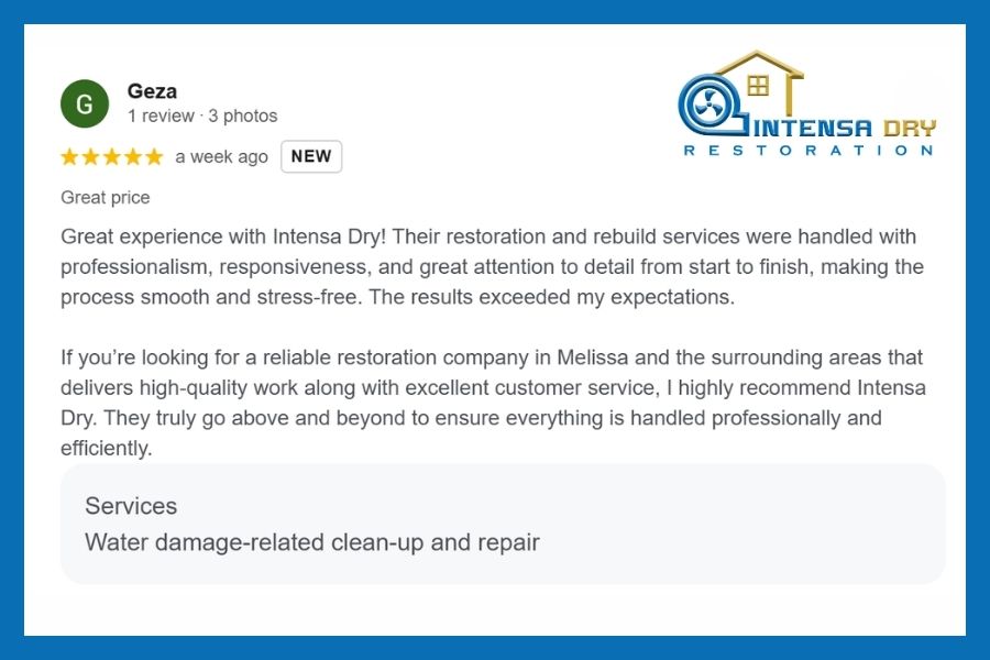 5-star customer review