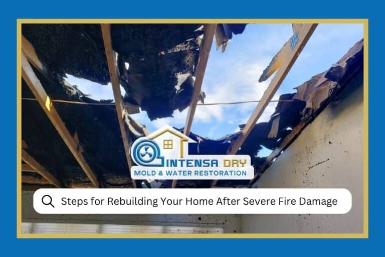 Steps for Rebuilding Your Home After Severe Fire Damage