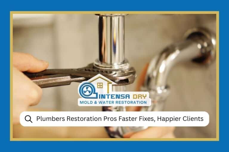 Plumbers Restoration Pros Faster Fixes, Happier Clients