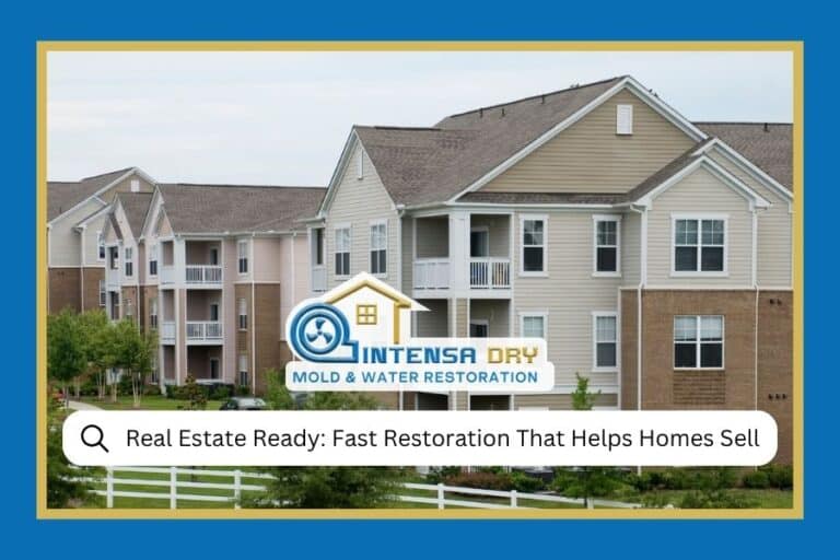 Real Estate Ready: Fast Restoration That Helps Homes Sell