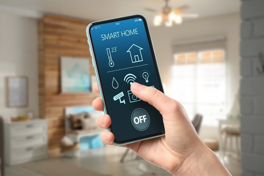 Smart home technology for adaptive living and leak monitoring in a Plano, TX home